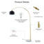 Lampe sur pied arquée 80 po Poyen-1775932227-1775995682