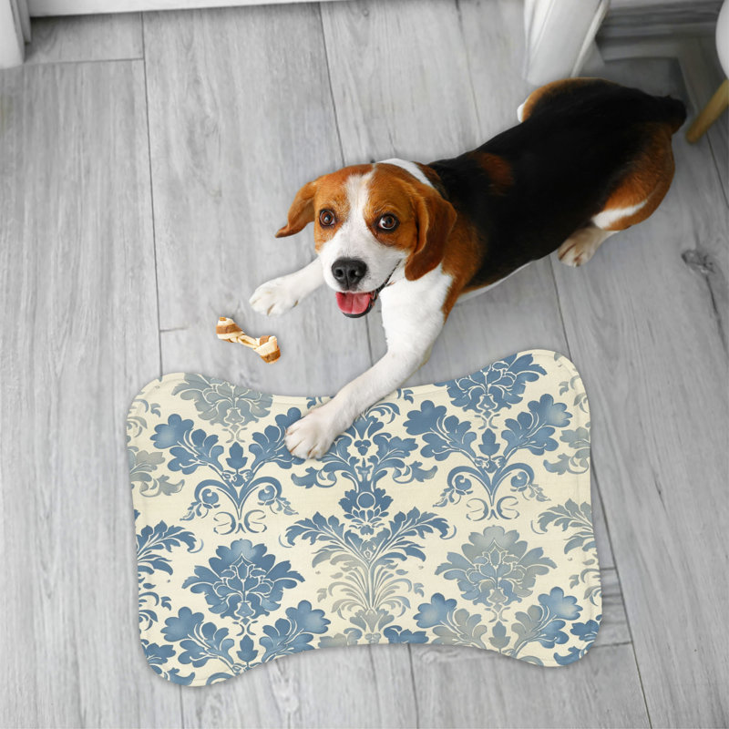 Tapis à motif d'os historique 1 pièce, 18"