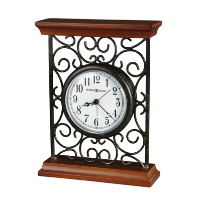 Metal Quartz movement / Crystal Tabletop Clock