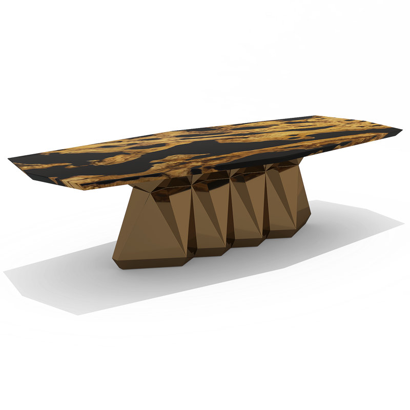 Gerena Dining Table, 108.3" L x 48"