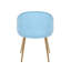 Chaise d'appoint rembourrée en velours Cohen-1312162168
