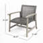 Fauteuil d'extérieur en bois d'acacia-990976537