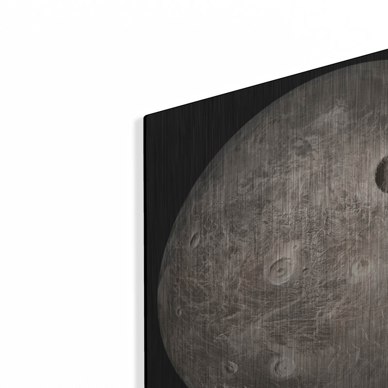 «Ceres Asteroid», art mural en métal, H 12 po x l 12 po