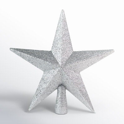Glitter Star Tree Topper 