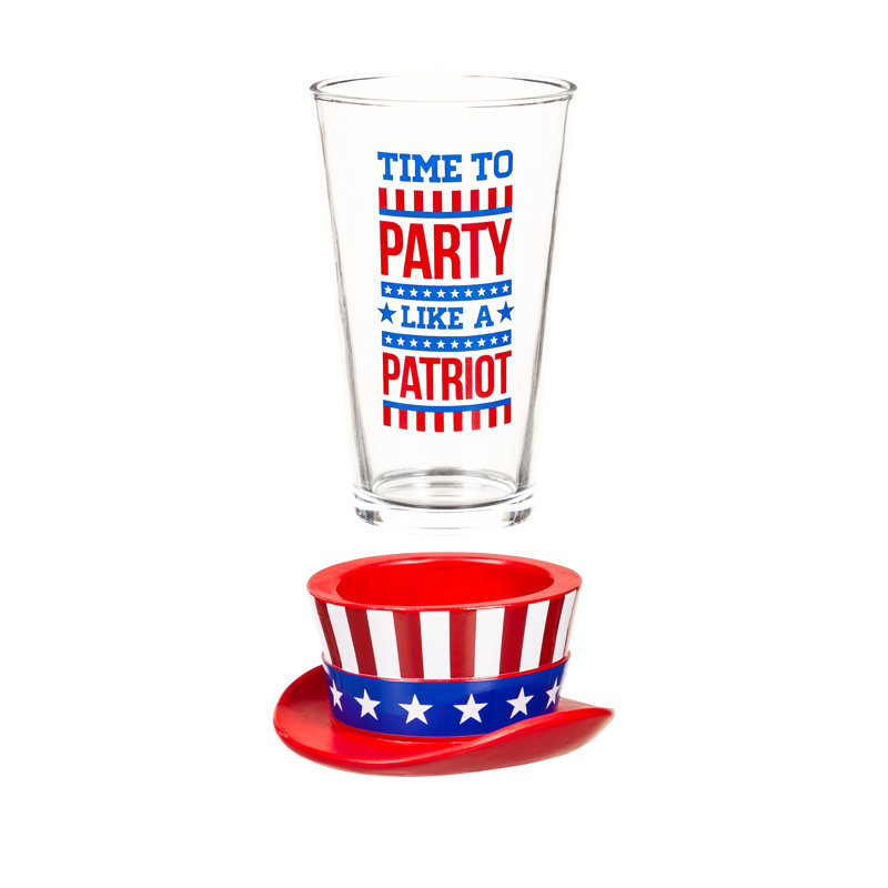 16 oz. Pinte de verre
