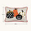 Ensemble de 2 coussins lombaires brodés Halloween