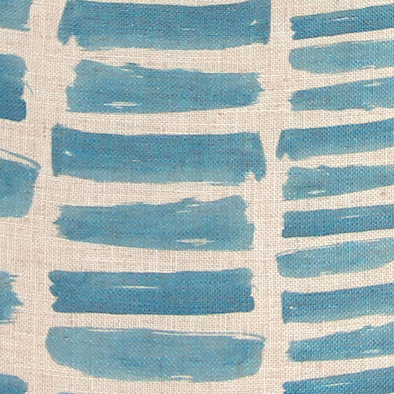 18" x 18" Indoor Throw Pillow, Blue Block