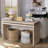 Farmhouse Retro Wooden Console Table-297127768
