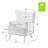 Adiza 30'' Wide Upholstered Wingback Armchair-498397627