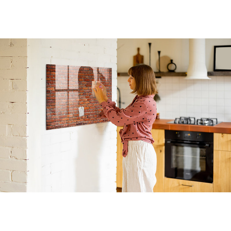 Magnetic Glass Photo Memo Board