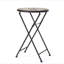 Table de bout en argent