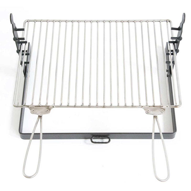 Dakota Fields Ashdon 54cm W x 63cm D Stainless Steel Grill Grate