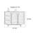 Large Capacity Sideboard Cabinet