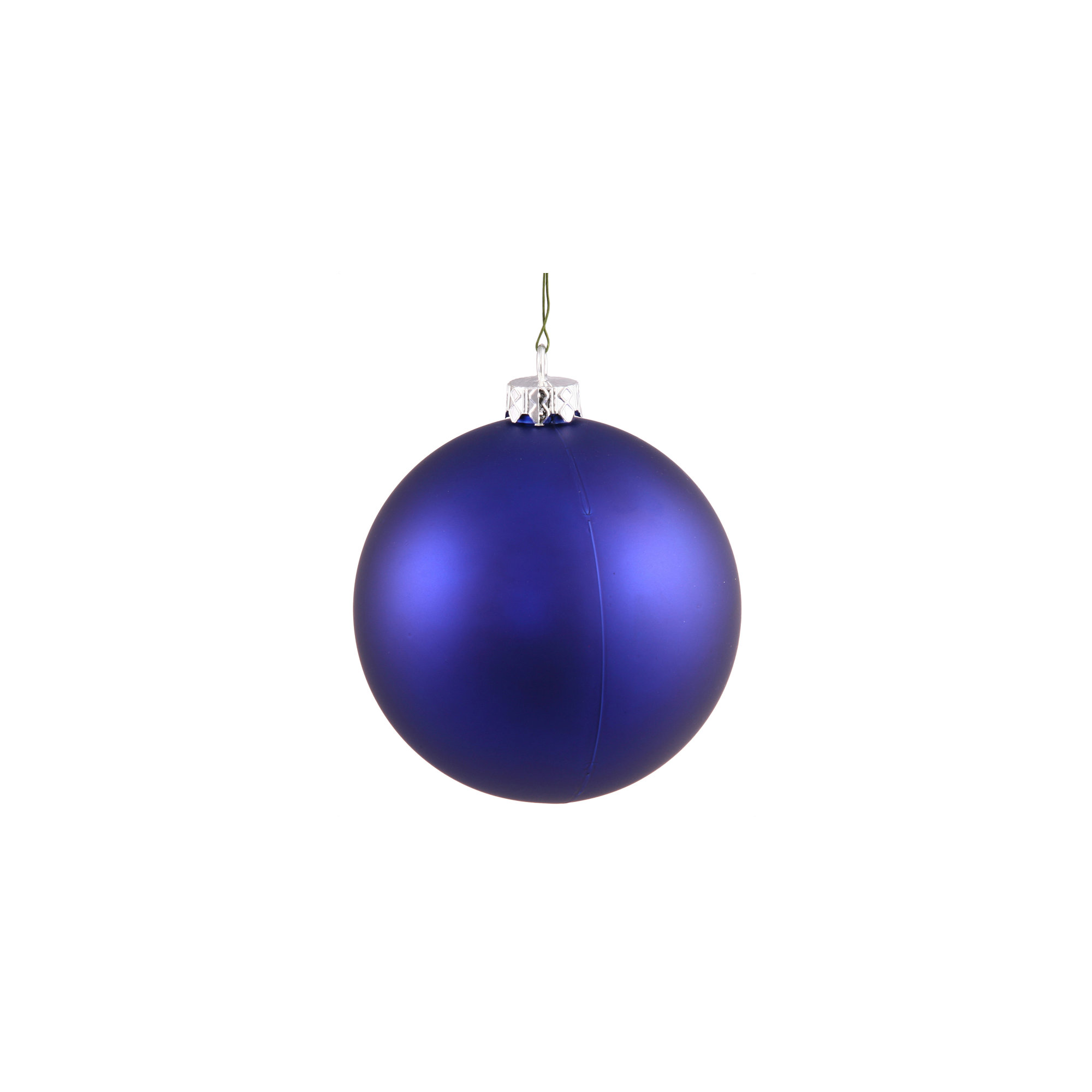 Holiday Décor Ball Ornament, Cobalt Blue, 10" H x 10" W x 10" D