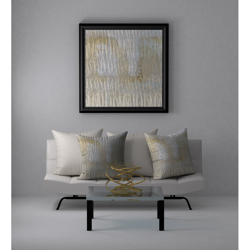 Housse de coussin et insert de coussin carré précieux drool, 24 po x 24 po