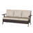 Outdoor Patio 3-Seater Rattan Sofa with Durable All-weather Thick Beige Cushions-572988179