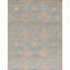 Ikat Area Rug in Gray/Light Blue/Beige