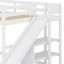 Lit mezzanine avec 7 tiroirs, 2 tablettes et un bureau-1427100717