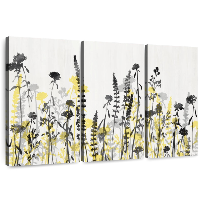 Harnek Wildflower Garden version jaune, H 48 po x l 74 po