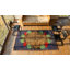 Tapis crocheté Antique Antique American
