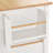 Kitchen Island With 4 Door Cabinet, Two Drawers And Locking Wheels-3732169