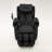 Faux Leather Heated Massage Chair with Ottoman-708106161