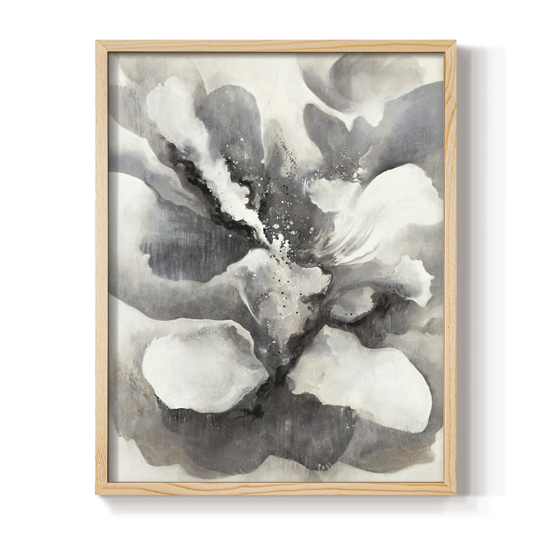 Reproduction encadrée subtile glamour - bois massif, H 11 po x l 9 po, Naturel