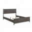 Mobilier de chambre à coucher moderne et élégant 1pc beau lit brunâtre-114208365