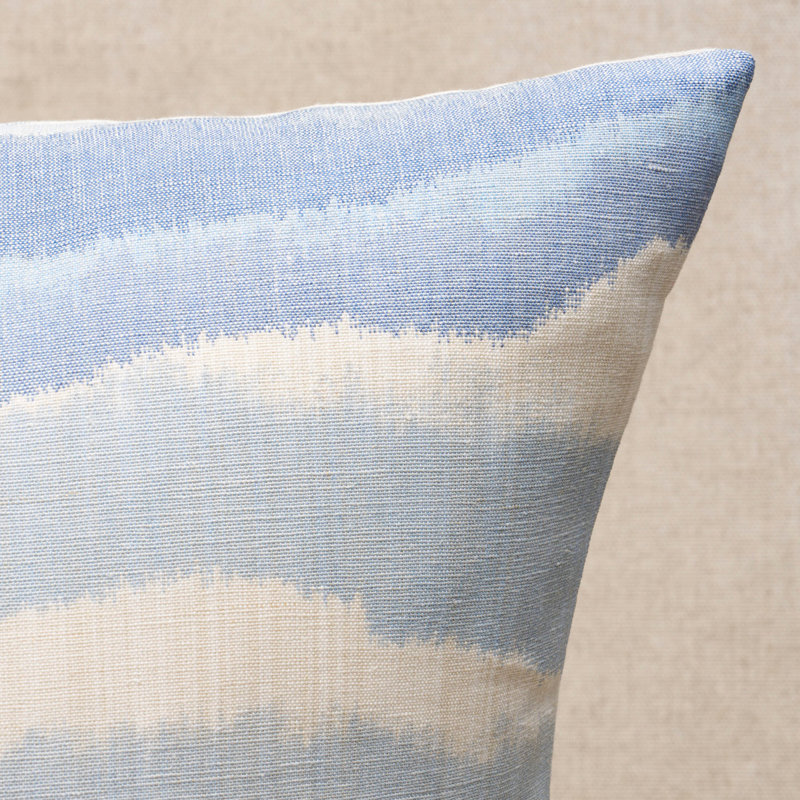 Chandler Warp Print Pillow, 22"H X 22"W, Square