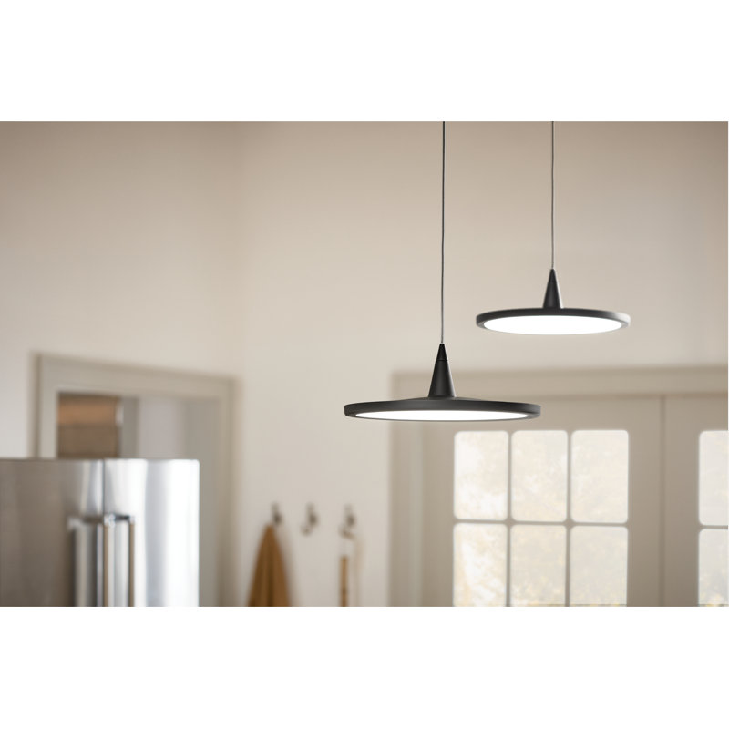 Jeno 1 - Light LED Pendant, Matte Black