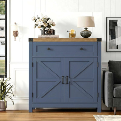 Allencoe 29.9'' W 2-Door Manufactured Wood Accent Cabinet