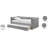 Beverly Twin Daybed with Trundle-98055100
