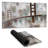 Abstract golden gate - 15.75"x31.50" Desk mat