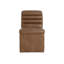 NORM WHEELED DINING CHAIR - COPLEY COGNAC