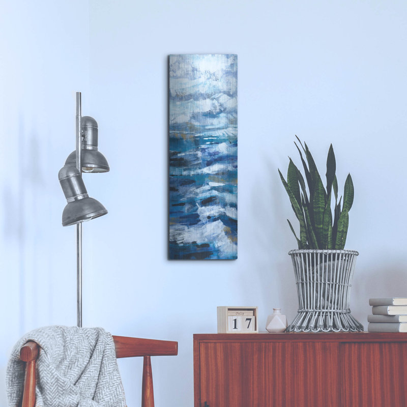 «Above The Mountains I» par Silvia Vassileva, H 36 po x l 12 po