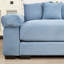 Repose-pieds simple en velours côtelé （OTTOMAN SEULEMENT)-1232587622