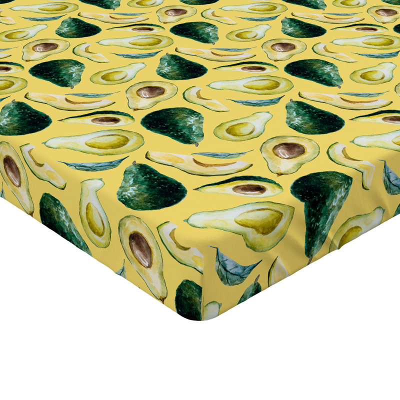 Drap-housse Ambesonne Avocado, Drap-housse très grand californien