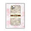 «Fashion Glam Cell Mobile Still Life Pink Splatter» par Ziwei Li - impression sur toile tendue-62023424-62023430