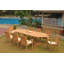 Kenyon Outdoor 11 - Piece Teak Dining Set-1771077975-1836614485