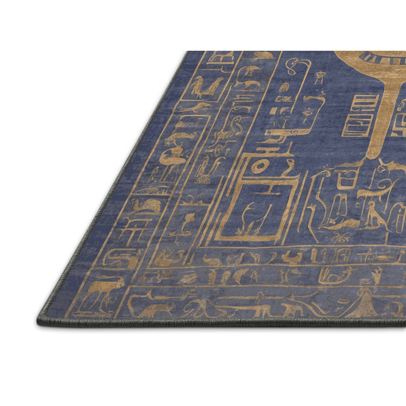 Tapis gris soyeux et moelleux, Rectangle 4 pi x 6 pi