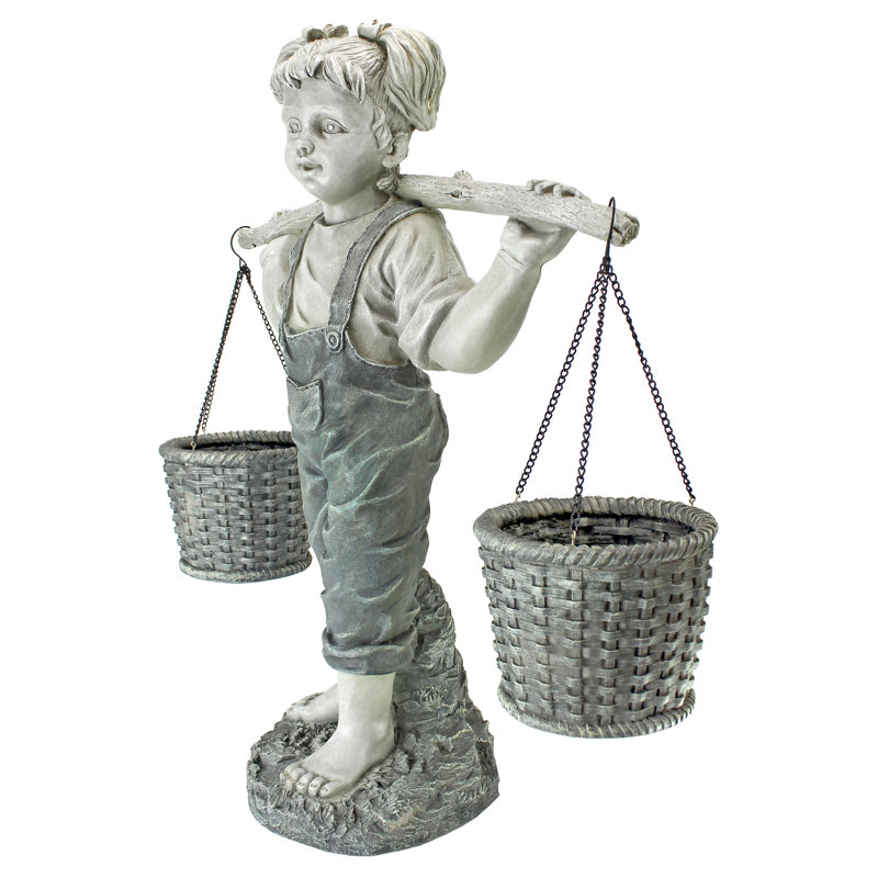 Flowers for Felicity Garden Statue