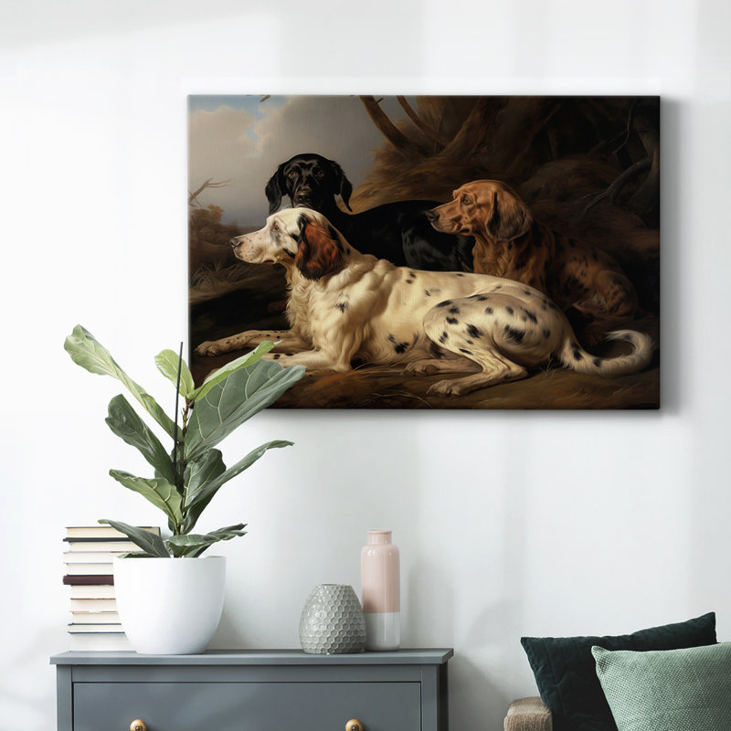 Animaux, paysage, série CD XXXVI, H 12 po x l 18 po
