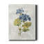 «Blue Linen Geranium», impression sur toile tendue-1307046770