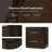 Graciana Modern 26''W 2-Drawer Fluted Nightstand With Built-In Power Strip And Minimal Assembly-1386139788