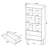 Breanda Storage Bookcase