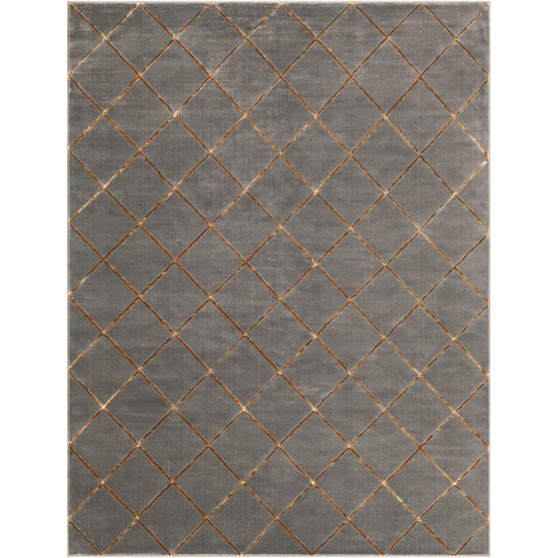 Gris contemporain et gris Etowah, Rectangle 7 pi 10 po x 10 pi