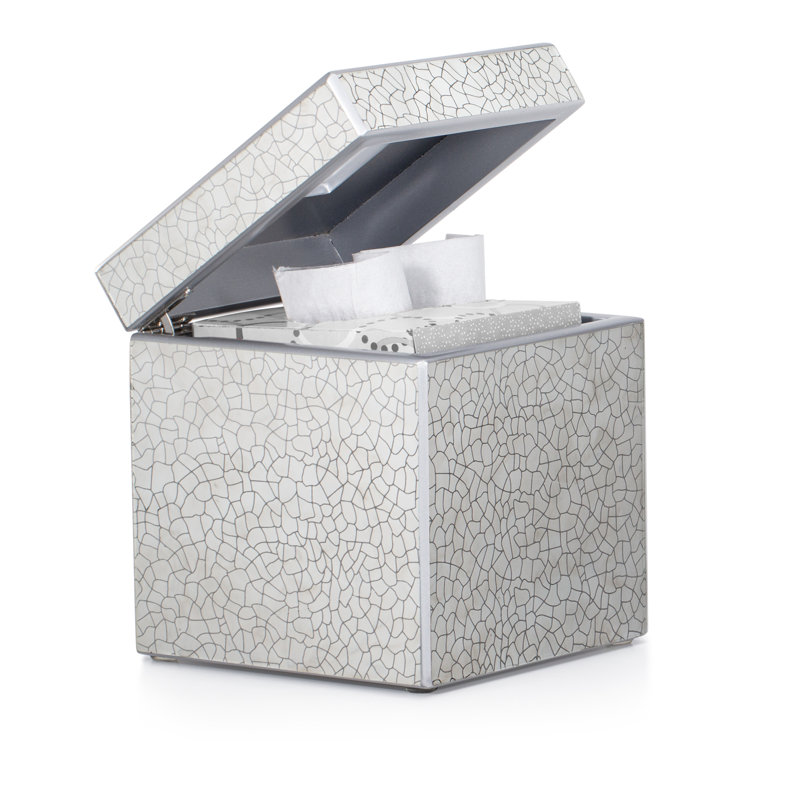 Mirabella Silver Tissue Cover
