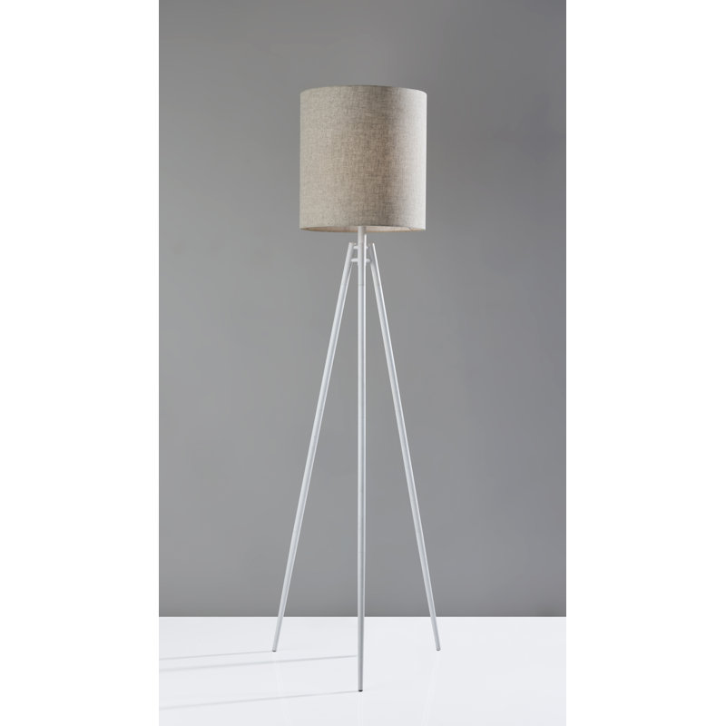 Lampe trépied 69 "Kerala, Blanc