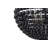 Norfork Black Flush Mount