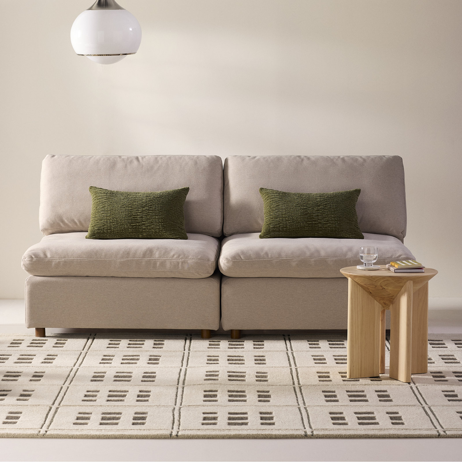 Hand-Tufted Wool Rug, Rectangle 7'9" x 9'9"